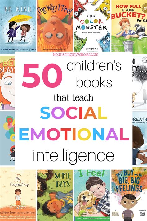 50 Childrens Books That Teach Social Emotional Intelligence