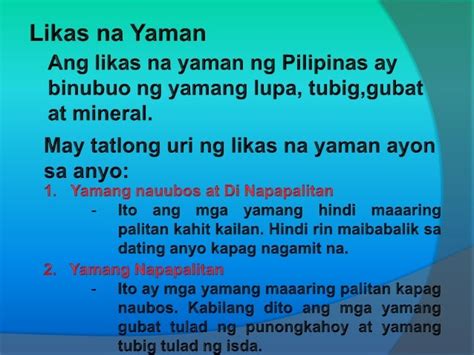 Likas Na Yaman