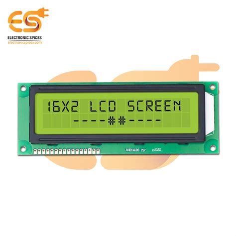 Buy 16 X 2 Yellowgreen Color Lcd Display Module Jhd162a