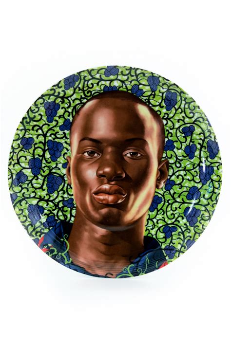 Matar Mbaye Ii Porcelain Plate Kehinde Wiley Shop