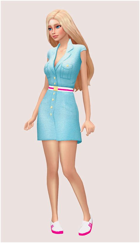 Tief Wochenende Übersee Barbie Clothing Do The Sims 4 Schemel Bucht