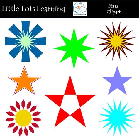 Stars Clip Art Teaching Resources