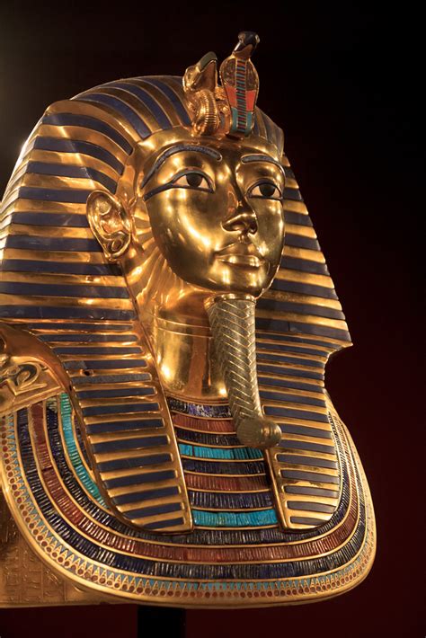 King Tut Mask Replica Of The Burial Mask Of King Tutankham Flickr