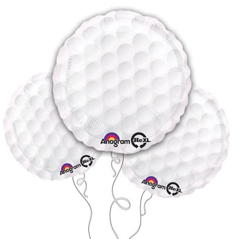 Golf Birthday Golf Ball 18 Mylar Balloon 3pk Make Sure To Have A