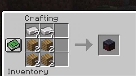 How To Make A Smithing Table In Minecraft Crafting Steps