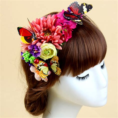 Fashion Flower Florals Artificial Flower Crown Hydrangea Headpiece