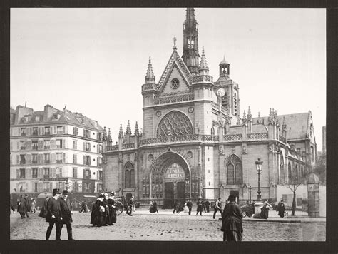 Historic Bandw Photos Of Paris France Late 19th Century Monovisions