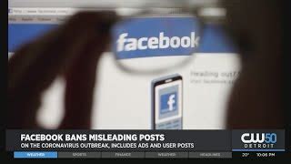 Facebook prohíbe las publicaciones engañosas y los anuncios sobre el