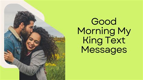 Good Morning My King Text Messages Wishes2quotes