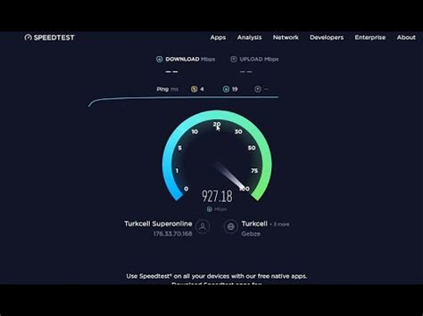 Superonline Fiber Hız Testi 1000 Mbps 2022 23 YouTube