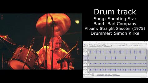 Shooting Star Bad Company • Drum Track Youtube