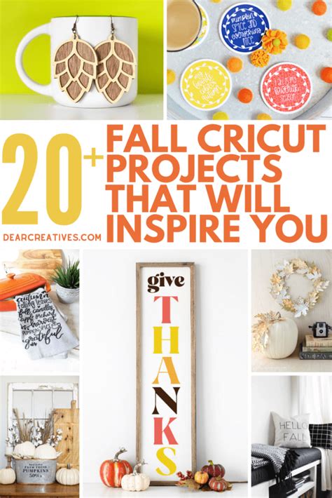 Fall Cricut Projects 20 Ideas That Will Inspire You Sixtack