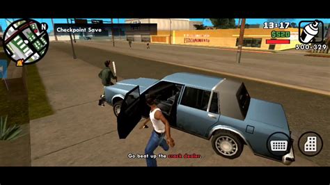 Lets Play Gta San Andreas Mobile Walkthrough Mission 4 Cleaning
