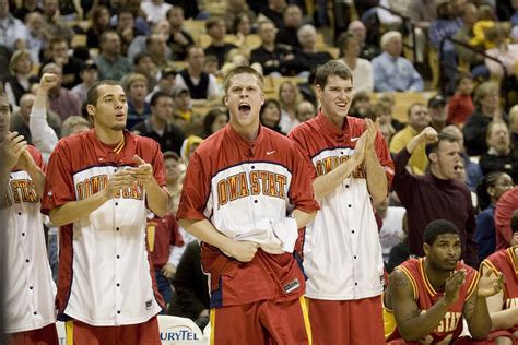 Mizzou Mens Basketball Vs Iowa State Players On The Iowa Flickr