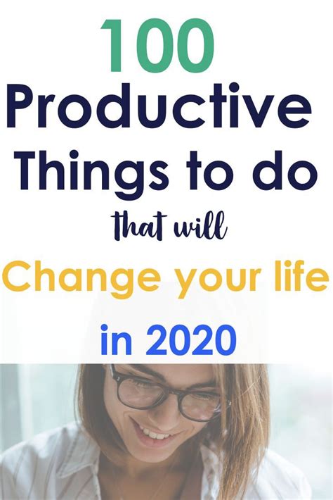 80 productive things to do when free productive things to do self improvement tips