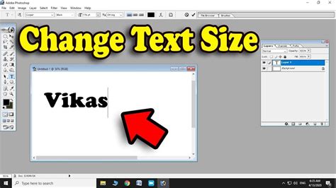 Change Text Size Photoshop Photoshop Text Size Problem Photoshop