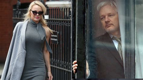 Pam Anderson Julian Assange Rumored Romance What We Know Rolling Stone