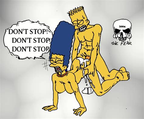 Rule 34 All Fours Bart Simpson Breasts Color Cum Female Human Male