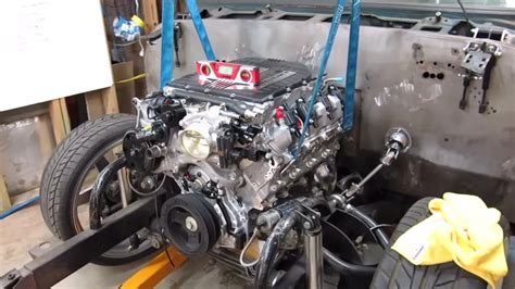 Finnegan Installs A Lt4 Into His C10 Update Engine Swap Depot