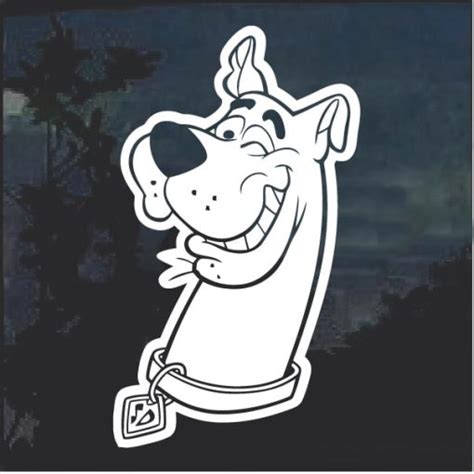 Scooby Doo V2 Cartoon Stickers And Decals For Your Car And Truck Custom Made In The Usa