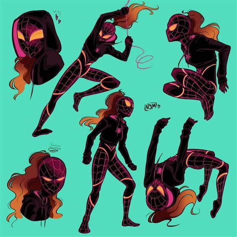 meaghan tarasick on instagram “finally finished my spidersona her name is spider nym lol 💗 i