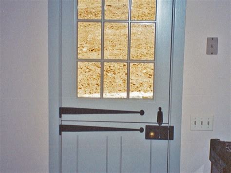 Dutch Door With Custom Hardware — H Hirschmann Ltd Architectural