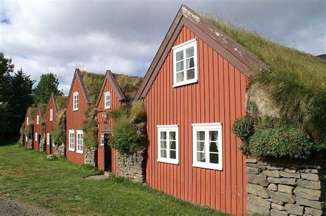 Icelandic Turf Houses Are Old School Green With A Viking Twist Turf