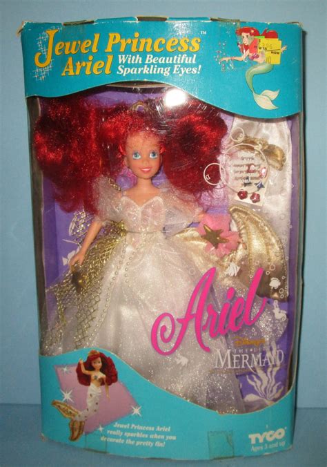 Disney Tyco Little Mermaid Jewel Princess Ariel Doll Toy Sisters