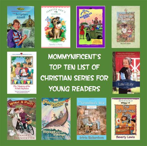 Our Top Ten List Of Christian Book Series For Young Kids