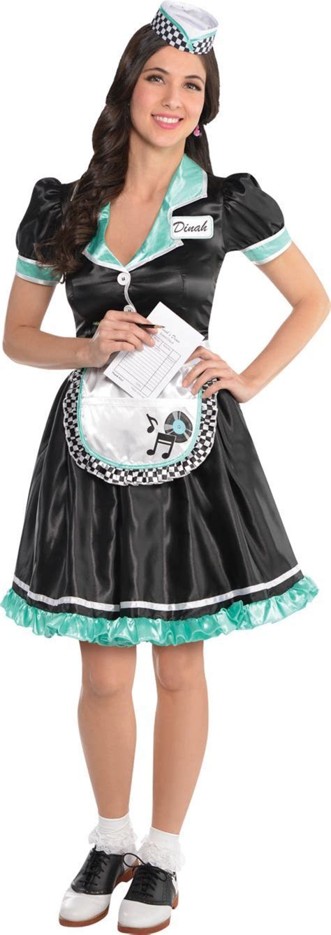 Adult Dinah Delight Waitress Costume Party City Party City Costumes