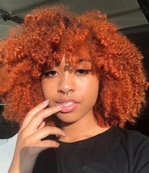 Ginger Hair Color On Dark Skin Warehouse Of Ideas