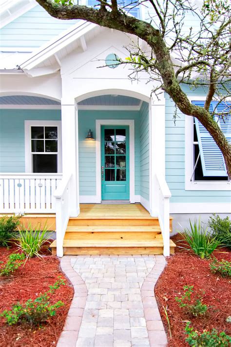 13 Blue Houses With Charming Curb Appeal Town And Country Living