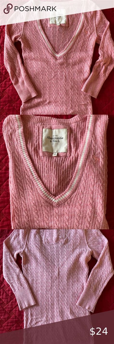 Abercrombie And Fitch V Neck Sweater In 2020 Sweaters Vneck Sweater Clothes Design