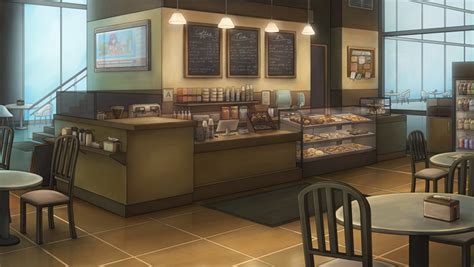 17 Aesthetically Anime Cafe Background Outside Pictures