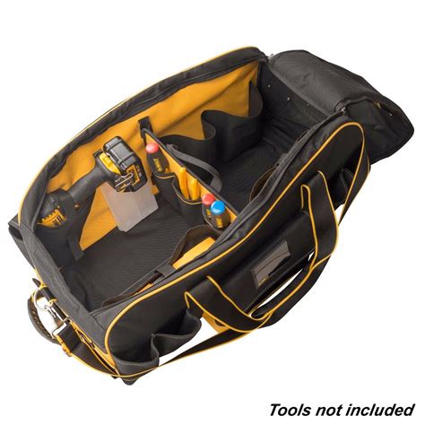 Engineer electrician tool bag for technician heavy duty portable work and durable mechanical tools backpack. Dewalt DWST1-79210 Large Heavy Duty Tool Bag with Wheels ...