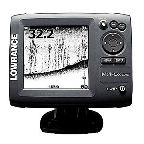 Since the unit powers up, we can pretty much eliminate a power supply problem. Mark-5x Pro Fishfind by LOWRANCE