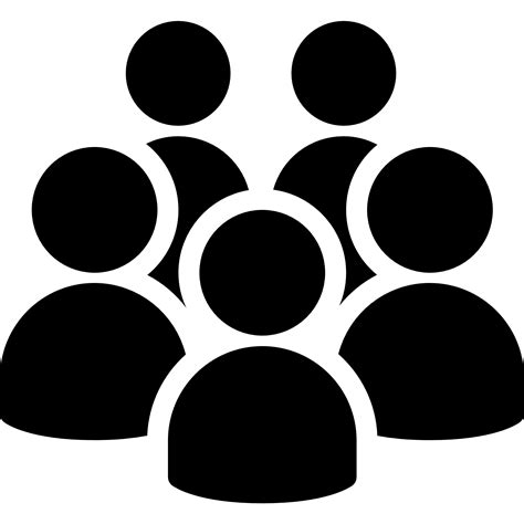 Group of people flat icon with long shadow. group-icon - Eraine Creative Custom Clothing