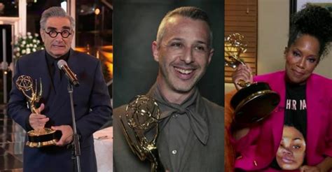 Emmys 2020 Schitts Creek Succession And Watchmen Win Big