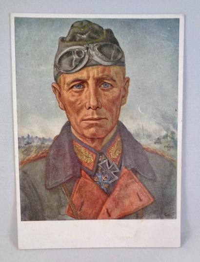 IMCS Militaria Postcard Erwin Rommel