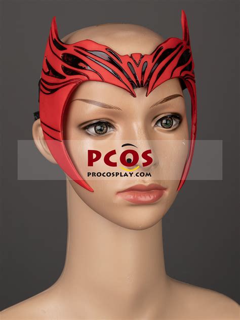 Wandavision Scarlet Witch Cosplay Mask C08355 Best Profession Cosplay