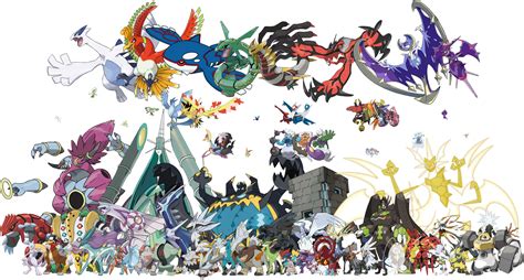 Every Legendary Pokemon By Yoshitaka On Deviantart