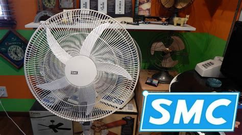 Smc Sp206rc Pedestal Fan Youtube