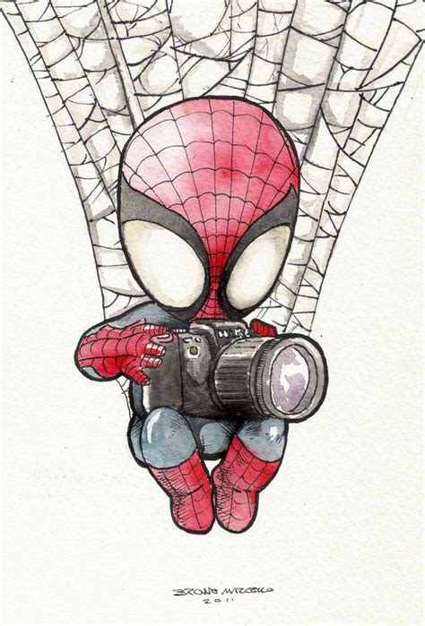 spiderman cute marvel drawings img abhay