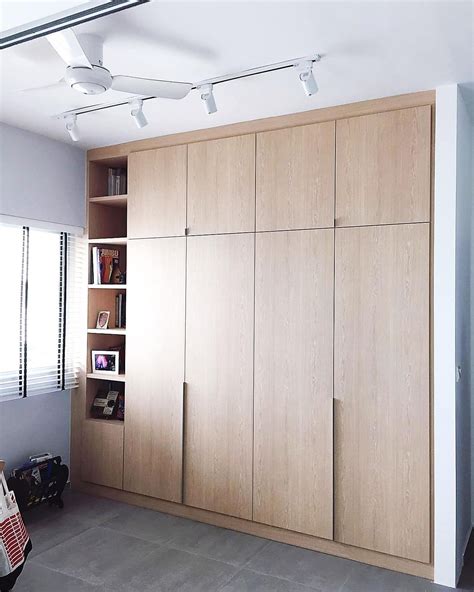 Full Height Wardrobe With Open Cabinet Homify Dressing Room Decor