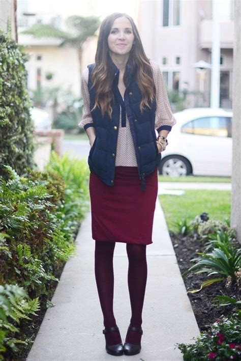 Cool Winter Outfits Ideas With Pencil Skirt Winter Outfits Skirt