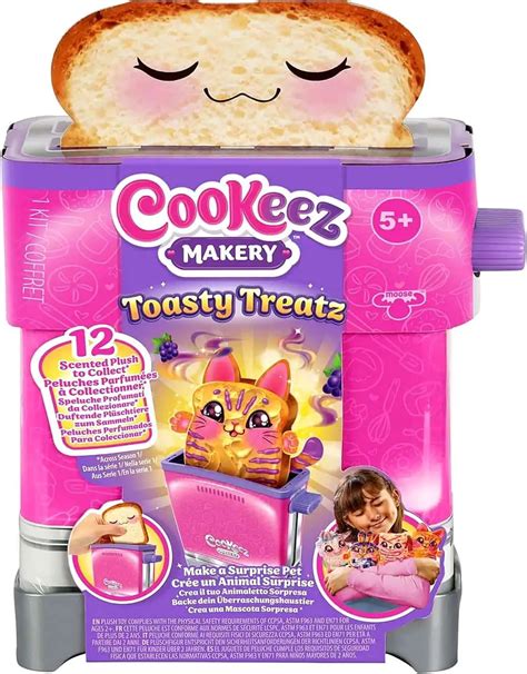 Cookeez Makery Toaster Toasty Treatz Mystery Pack Random Scented Plush Moose Toys Toywiz