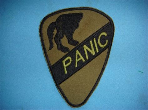 Vietnam War Subdued Patch Us 1st Cavalry Division Panic Ebay