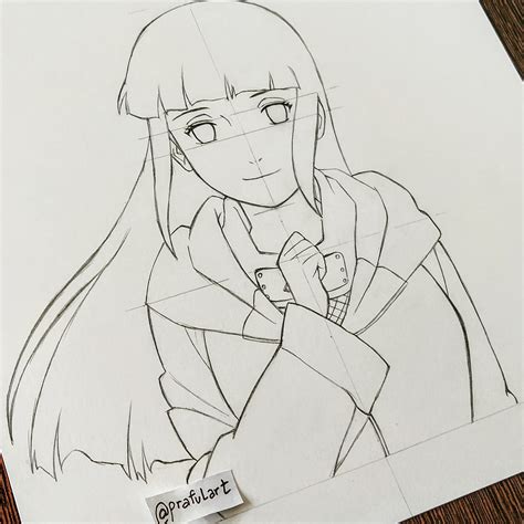 My Sketch Of Hinata Hyuga R Naruto