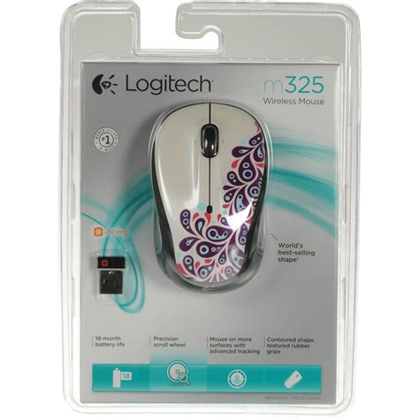 Logitech Wireless Mouse M325 White 910 002964 Bandh Photo Video