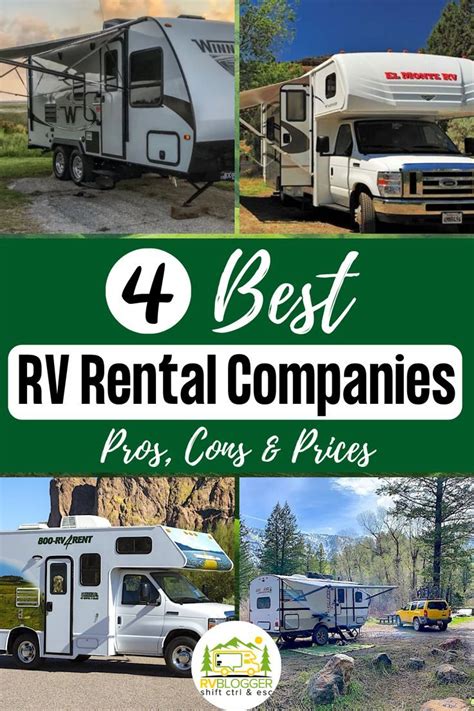 The Best 4 Rv Rental Companies Reviewed In 2022 40 Off Coupon Artofit